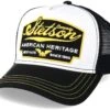 American Heritage White/Black Trucker - Stetson -Stetson 4043898886673 1