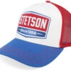 Gasoline White/Red/Royal Trucker - Stetson 2 Gasoline White/Red/Royal Trucker - Stetson -Stetson 4043898886703 1