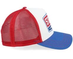 Gasoline White/Red/Royal Trucker - Stetson -Stetson 4043898886703 4