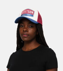 Gasoline White/Red/Royal Trucker - Stetson -Stetson 4043898886703 Sheela FEMALE 1 20210921