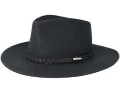 Buffalo Leather Black Western - Stetson