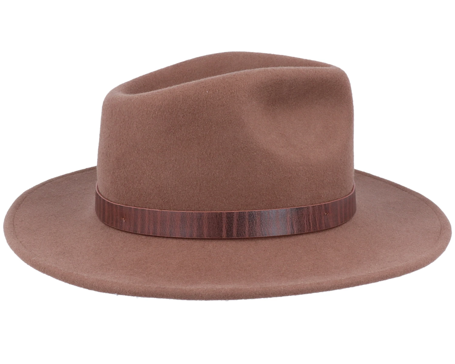 Outdoor Western Woolfelt 67 Brown Fedora - Stetson 5 Outdoor Western Woolfelt 67 Brown Fedora - Stetson - Image 3