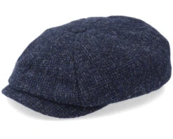 Hatteras Wool Navy Flat Cap - Stetson
