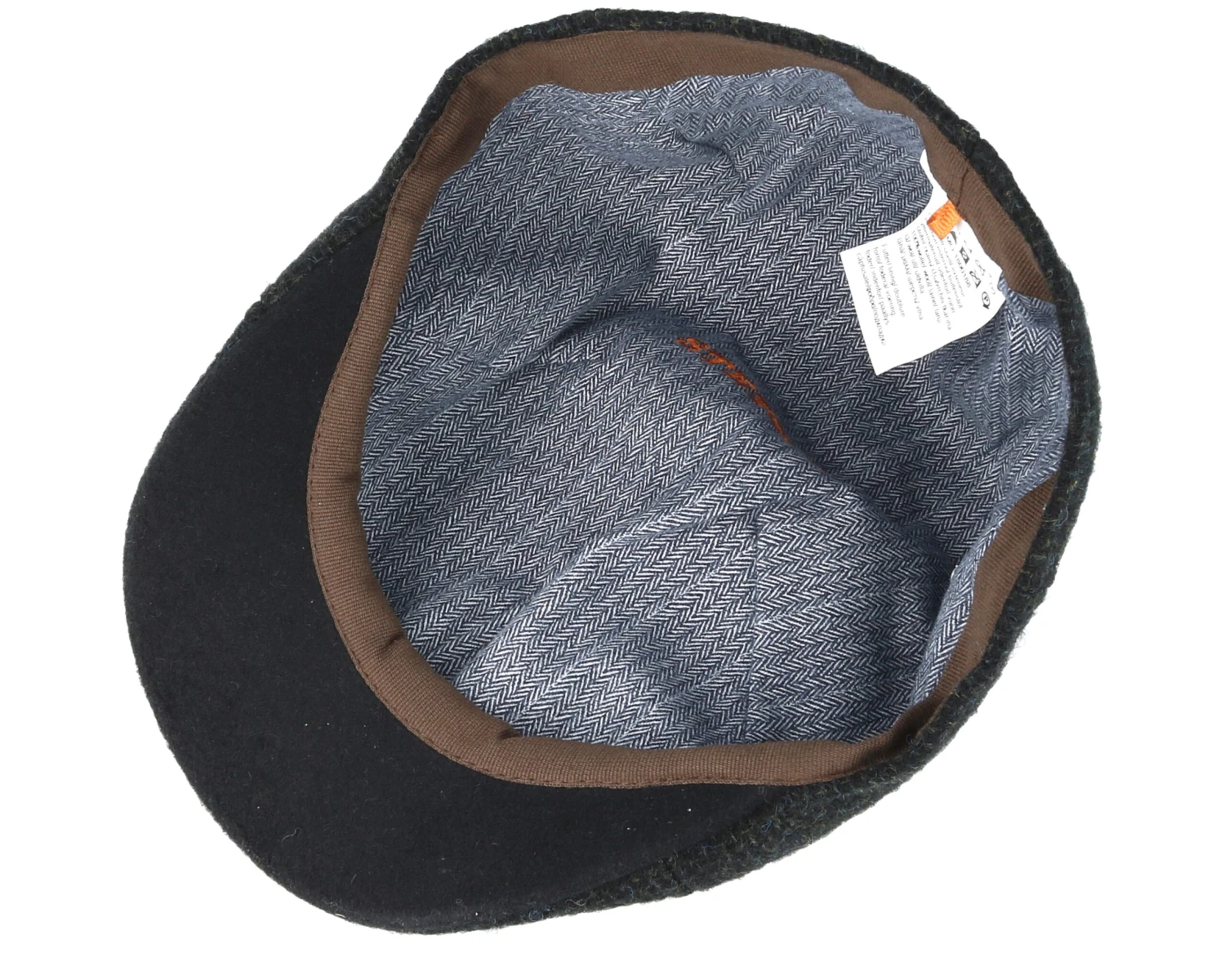 Texas Wool Olive Flat Cap - Stetson 6 Texas Wool Olive Flat Cap - Stetson - Image 4