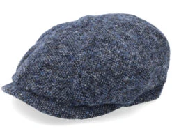 Hatteras Donegal Navy Flat Cap - Stetson