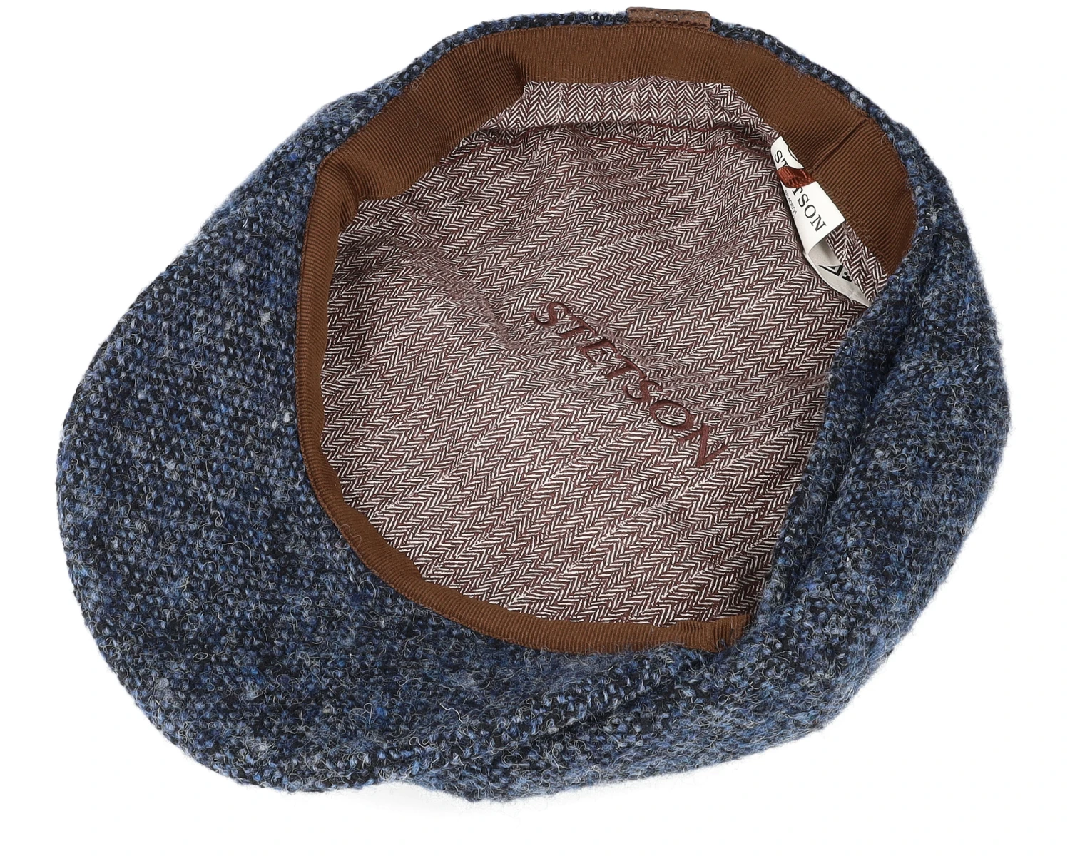 Hatteras Donegal Navy Flat Cap - Stetson 6 Hatteras Donegal Navy Flat Cap - Stetson - Image 4