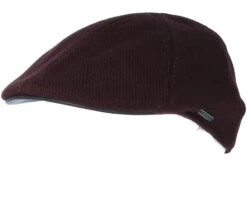 Texas Cotton Knit Dark Brown Flat Cap - Stetson 11 Texas Cotton Knit Dark Brown Flat Cap - Stetson -Stetson 4043898901994 5