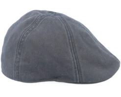 Texas Cotton Vintage Black Flat Cap - Stetson 9 Texas Cotton Vintage Black Flat Cap - Stetson -Stetson 4043898929653 3