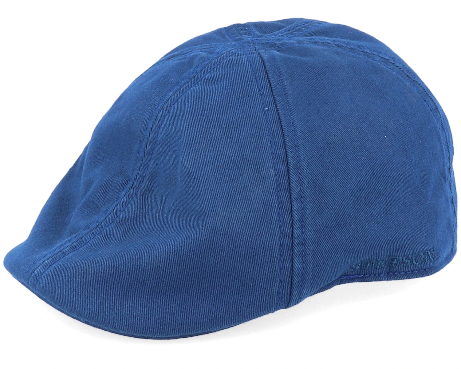 Texas Cotton Navy Flat Cap - Stetson 3 Texas Cotton Navy Flat Cap - Stetson