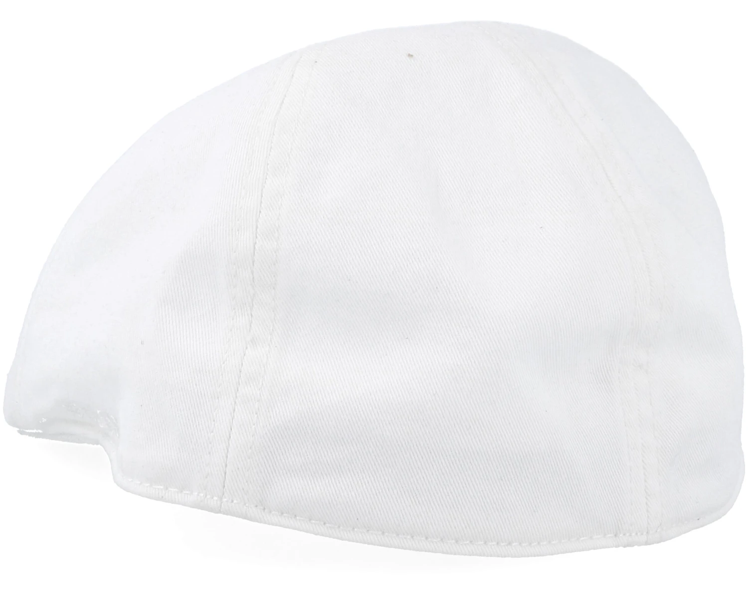 Texas Cotton White Flat Cap - Stetson 4 Texas Cotton White Flat Cap - Stetson - Image 2