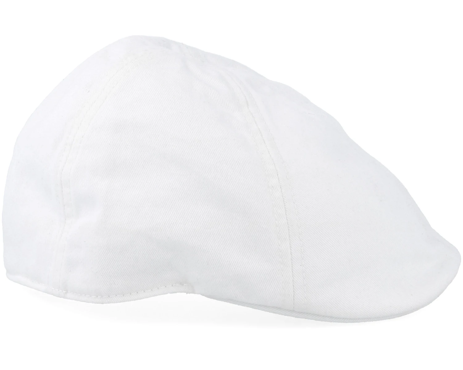 Texas Cotton White Flat Cap - Stetson 5 Texas Cotton White Flat Cap - Stetson - Image 3