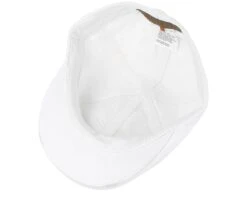 Texas Cotton White Flat Cap - Stetson 10 Texas Cotton White Flat Cap - Stetson -Stetson 4043898930017 4