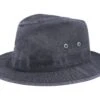 Tller Delave Organic Cotton Black Fedora - Stetson 2 Tller Delave Organic Cotton Black Fedora - Stetson -Stetson 4043898941266 1