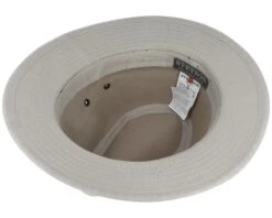 Delave Organic Cotton Light Beige Fedora - Stetson -Stetson 4043898941280 4