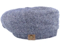 Hatteras Silk Navy Flat Cap - Stetson -Stetson 4043898945684 2