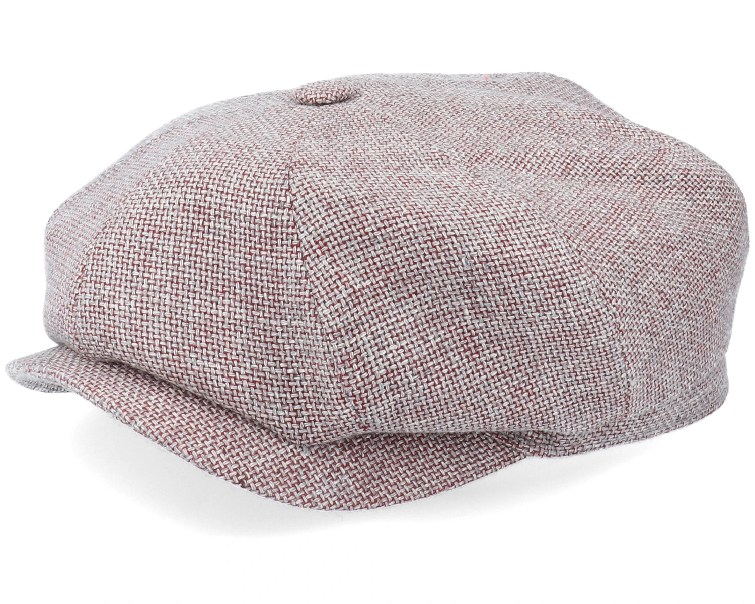 Hatteras Virgin Wool/Linen Purple Flat Cap - Stetson 3 Hatteras Virgin Wool/Linen Purple Flat Cap - Stetson