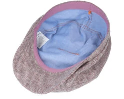Hatteras Virgin Wool/Linen Purple Flat Cap - Stetson 10 Hatteras Virgin Wool/Linen Purple Flat Cap - Stetson -Stetson 4043898946223 4