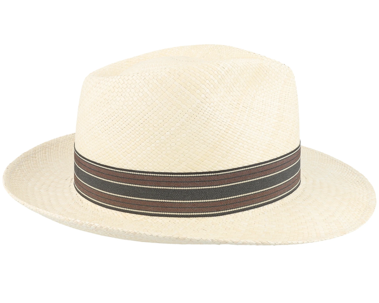 Fedora Panama Beige Straw Hat - Stetson 5 Fedora Panama Beige Straw Hat - Stetson - Image 3