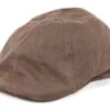 Texas Co/Pes Brown Flat Cap - Stetson -Stetson 4043898982924 1