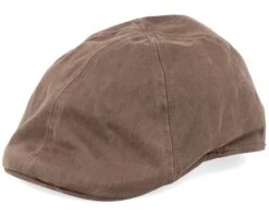 Texas Co/Pes Brown Flat Cap - Stetson