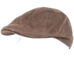 Texas Co/Pes Brown Flat Cap - Stetson -Stetson 4043898982924 5