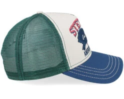 Great Plains Beige/Green/Navy Trucker - Stetson -Stetson 4043898988315 4