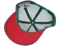 Great Plains Beige/Green/Navy Trucker - Stetson -Stetson 4043898988315 5