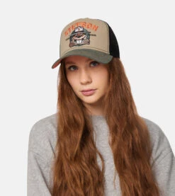 Forest Patrol Beige/Black/Green Trucker - Stetson -Stetson 4043898988346 Jacqueline20. FEMALE 1 20210922