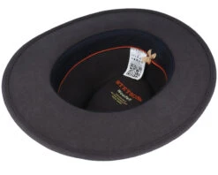 Tller Woolfelt Dark Grey Fedora - Stetson -Stetson 4063633003219 4