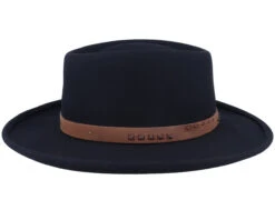 Gambler Woolfelt Black Traveller - Stetson -Stetson 4063633006937 3