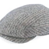 Belfast Driver Cap Virgin Wool Herringbone Flat Cap - Stetson 1 Belfast Driver Cap Virgin Wool Herringbone Flat Cap - Stetson -Stetson 4063633018053 1