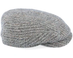 Belfast Driver Cap Virgin Wool Herringbone Flat Cap - Stetson -Stetson 4063633018053 3