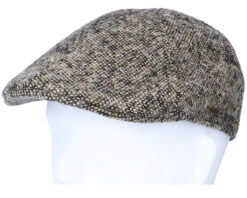 Texas Duck Shape Texas Donegal Khaki Flat Cap - Stetson 11 Texas Duck Shape Texas Donegal Khaki Flat Cap - Stetson -Stetson 4063633019685 5