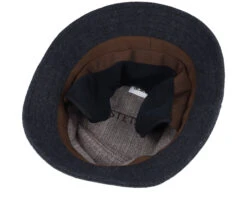 Wool/Cashmere Graphite Ear Flap Bucket - Stetson -Stetson 4063633023910 5