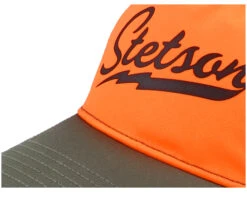 Trucker Cap Orange/Green Adjustable - Stetson -Stetson 4063633032882 5