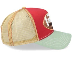 College Football Red/Wheat Trucker - Stetson -Stetson 4063633036064 3