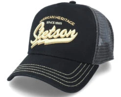 American Heritage Classic Black Trucker - Stetson