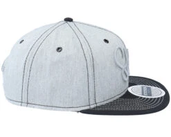 Baseball Cotton-31 Grey/Black Snapback - Stetson -Stetson 4063633036200 3