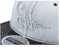 Baseball Cotton-31 Grey/Black Snapback - Stetson -Stetson 4063633036200 5