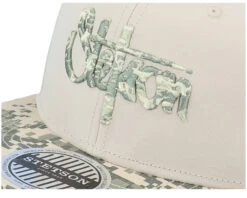 Baseball Camo Cotton-75 Beige Snapback - Stetson -Stetson 4063633036224 5