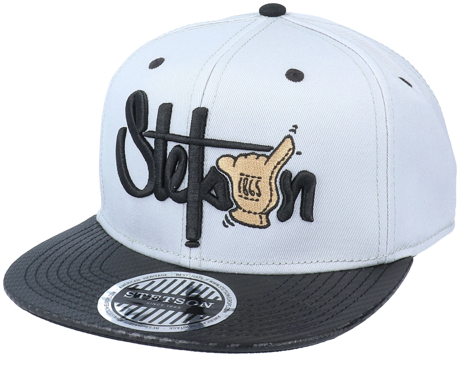 Baseball Shaka Cotton-3 Snapback - Stetson 3 Baseball Shaka Cotton-3 Snapback - Stetson