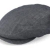 Driver Cap Cotton/Linen Flat Cap - Stetson -Stetson 4063633037733 1