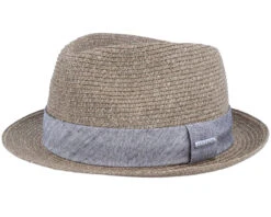 Trilby Toyo Khaki Straw Hat - Stetson