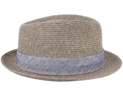 Trilby Toyo Khaki Straw Hat - Stetson -Stetson 4063633041679 3