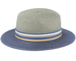 Tiller Toyo Green/Blue Straw Hat - Stetson 8 Tiller Toyo Green/Blue Straw Hat - Stetson -Stetson 4063633042492 3