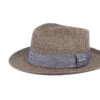 Fedora Toyo Brown Straw Hat - Stetson -Stetson 4063633042690 1