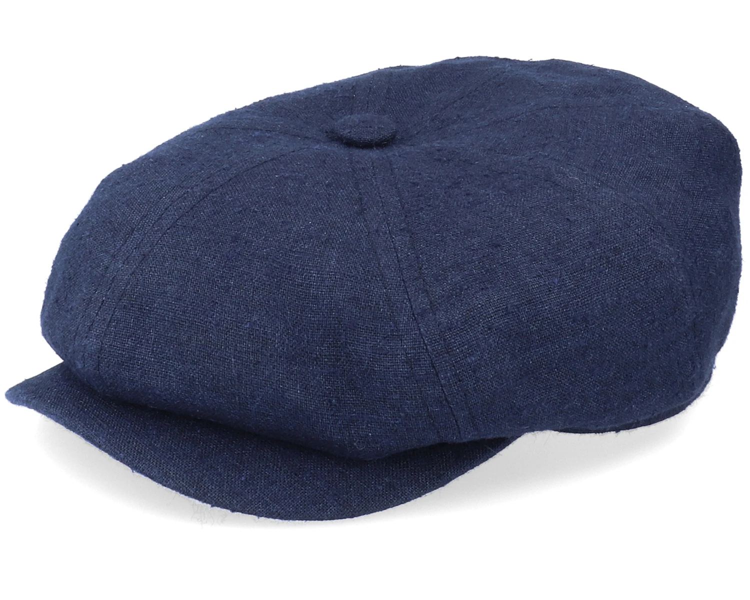 Hatteras Linen/Silk Navy Flat Cap - Stetson 3 Hatteras Linen/Silk Navy Flat Cap - Stetson