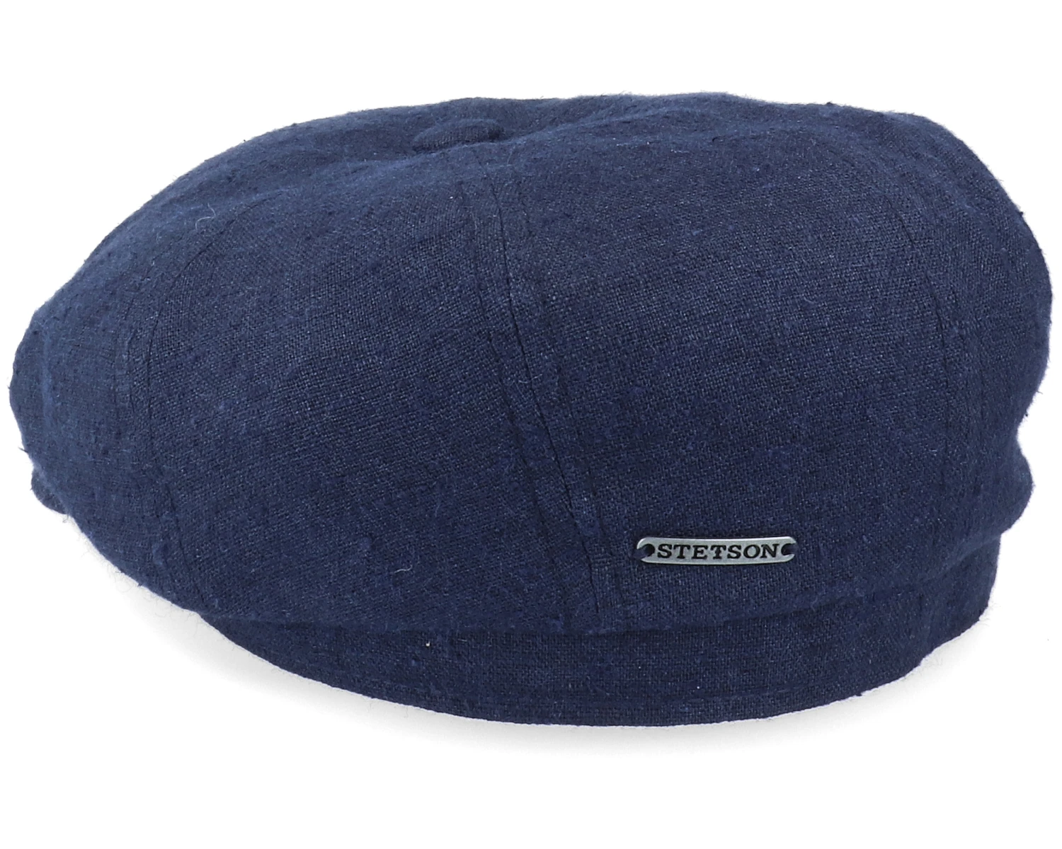Hatteras Linen/Silk Navy Flat Cap - Stetson 4 Hatteras Linen/Silk Navy Flat Cap - Stetson - Image 2