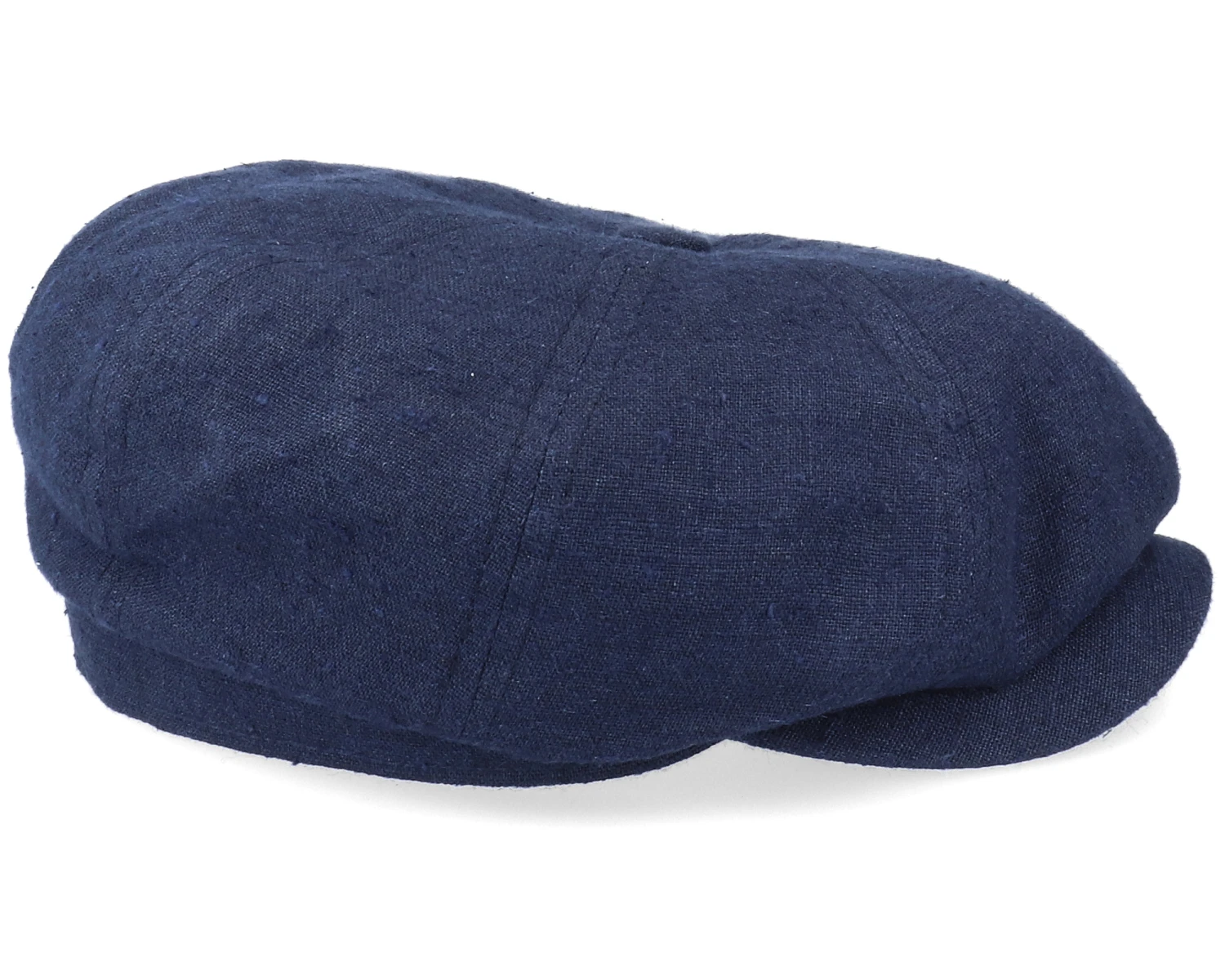 Hatteras Linen/Silk Navy Flat Cap - Stetson 5 Hatteras Linen/Silk Navy Flat Cap - Stetson - Image 3