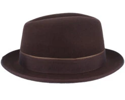 Player Woolfelt Brown Fedora - Stetson -Stetson 4063633055706 3